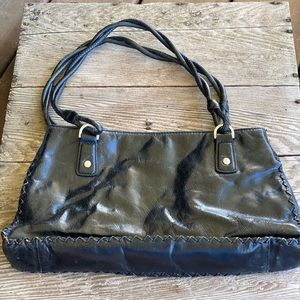 Sigrid Olsen Black Leather Bag